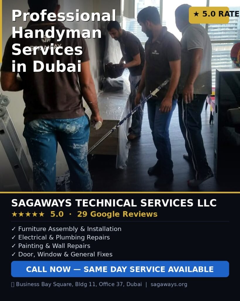 Handyman services Dubai sagaways technical services